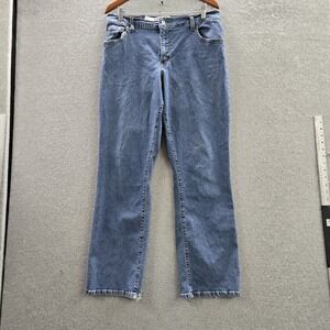 VINTAGE 550 Levi's Women Jeans 14M Blue Denim Bootcut Relaxed Boot Cut Y2K READ